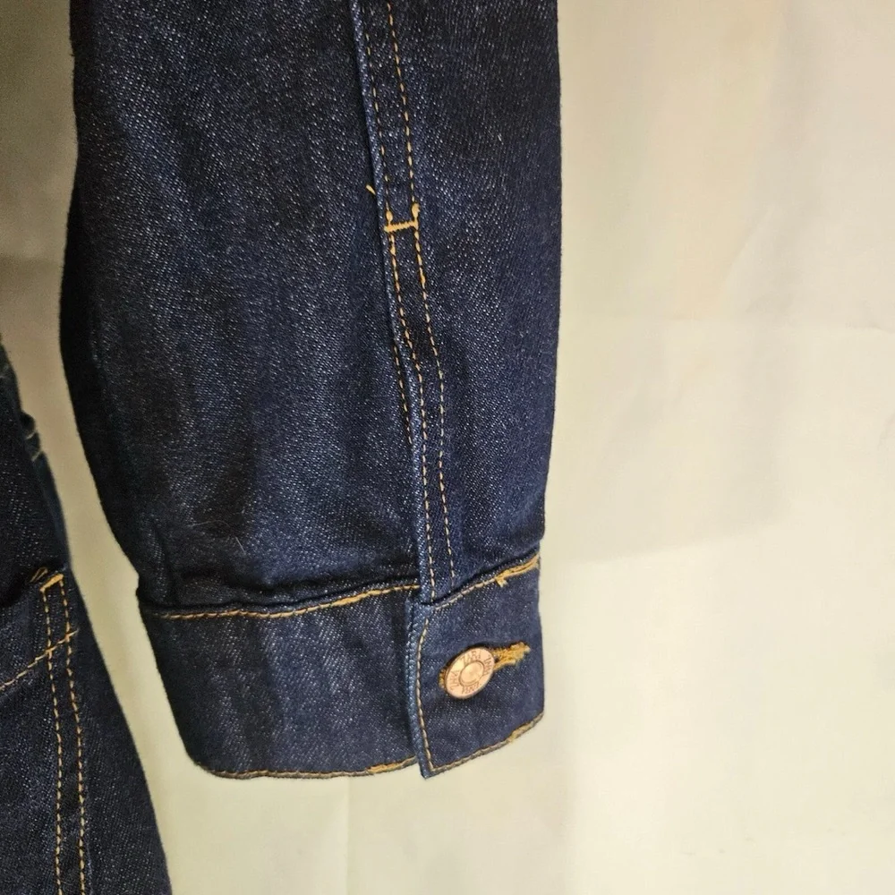 Zara Dark Blue Denim Jumpsuit - Picture 5 of 5